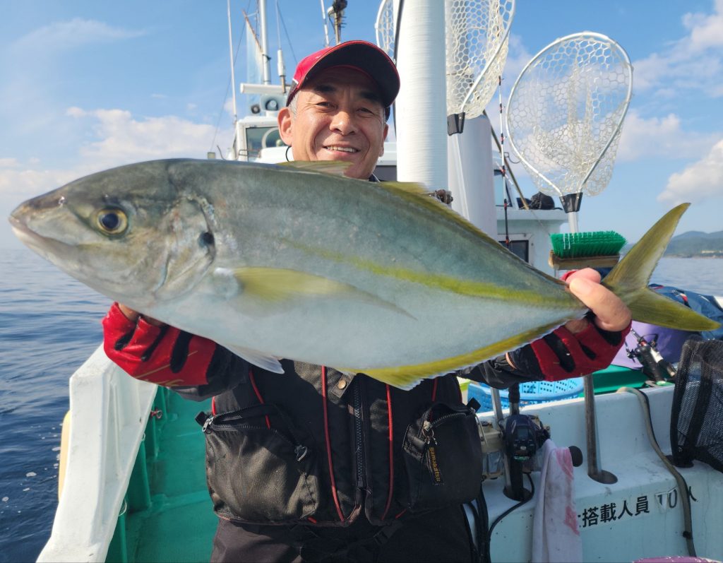 今日も大型シマアジ!!